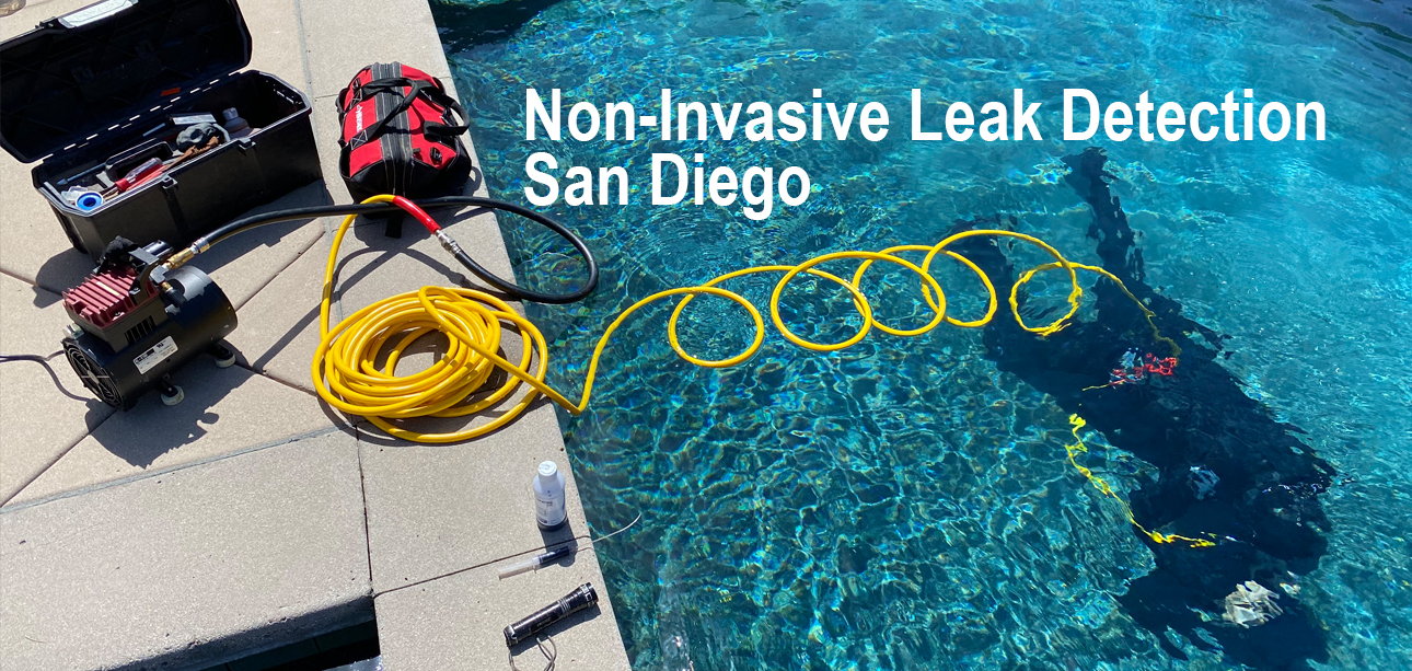 Non-Invasive Pool Leak Detection San Diego